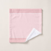 Maman Texte sur les tons rose clair (Gant de toilette)