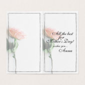 Maman - Tout simplement irremplaçable | Carte clas (Inside Unfolded)