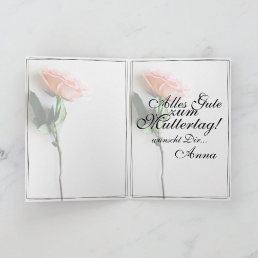 Maman - Tout simplement irremplaçable | Carte clas (Intérieur)