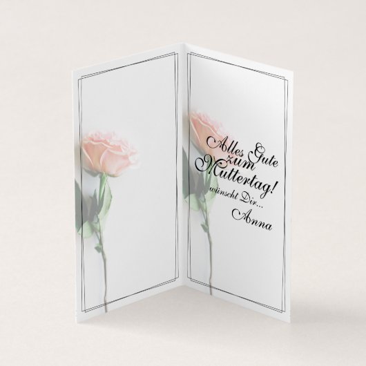 Maman - Tout simplement irremplaçable | Carte clas (Inside)