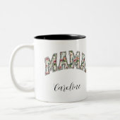 Maman Tu Es Le Meilleur Nom Mug Café Moderne (Gauche)