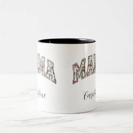 Maman Tu Es Le Meilleur Nom Mug Café Moderne (Centre)