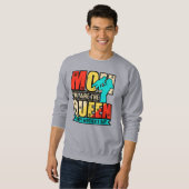 Maman Tu Es Le Sweat - shirt à capuche Queen-67761 (Devant entier)