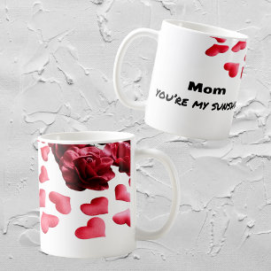 "Maman, tu es ma Sunshine" Mignonne cadeau Mug pou