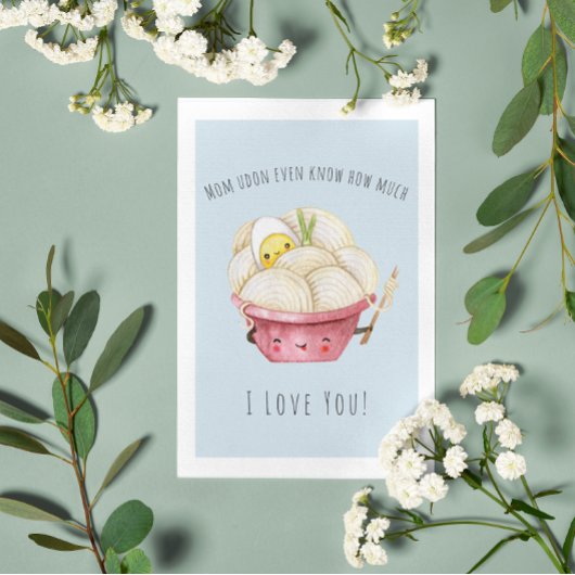 Maman Udon Sait Même | Carte pour maman