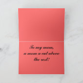 MAMAN, UNE CARTE EXCEPTIONNELLE (Intérieur)