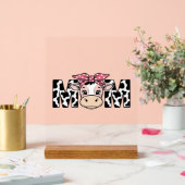 Maman Vache Mignonne Nœud Conception Graphique_1 (Mariage)