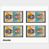 Maman Vie Stickers Carte Tarot Squelette (Feuille)