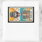 Maman Vie Stickers Carte Tarot Squelette (Sac)