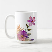 Maman Violet "Content que nous soyons amis" Mug (Gauche)