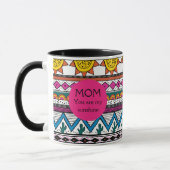 Maman vous êtes ma tasse personnalisable de cadeau (Gauche)