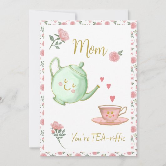 Maman, vous êtes une carte incroyable (Devant)