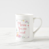 Maman vous (personnalisables) êtes aimés, tasse (Droite)