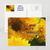 Mamans & Filles ! Invitations Déjeuner Evénements (Devant / Derrière)