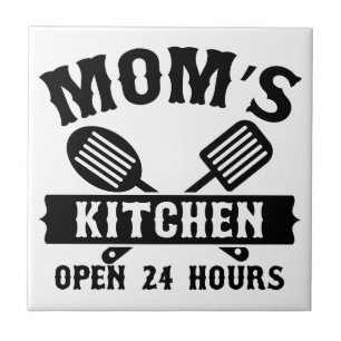 Maman's Kitchen Ouvert 24H/24 Carreaux en céramiqu