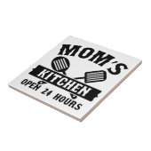 Maman's Kitchen Ouvert 24H/24 Carreaux en céramiqu (Côté)