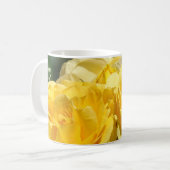 Maman's Mug ! Coupe de café Mug Rose jaune Fleurs (Devant gauche)