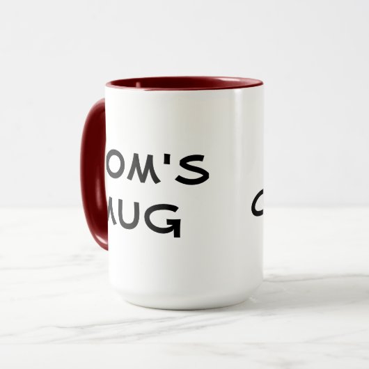 Maman's Mug, Papa's Coffee Mug (Devant gauche)