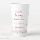 Maman's Sayings Café Mug Espagnol (Devant)