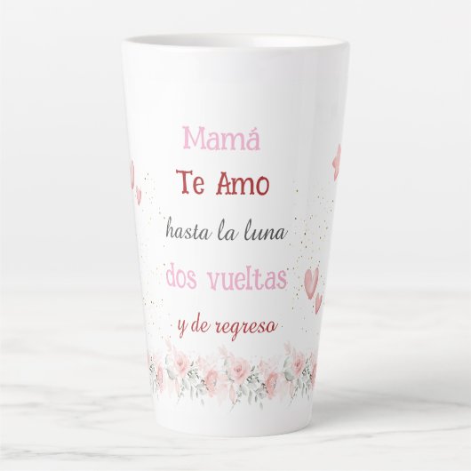 Maman's Sayings Café Mug Espagnol (Devant)