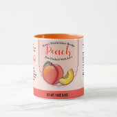 Maman's World Class Peach Love Jam Mug (Centre)