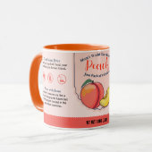 Maman's World Class Peach Love Jam Mug (Devant gauche)