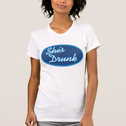 Mamapop.com - Ze is Drink T-shirt (Voorkant)