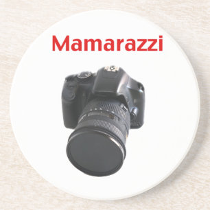 Mamarazzi Fotograaf Zandsteen Onderzetter