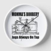 Mama's Boobery Jugs Altijd Op Tap (Voorkant)