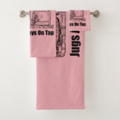 Mama's Boobery Jugs Altijd Op Tap Bad Handdoek (Insitu)