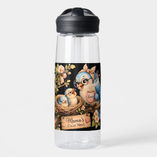 Mama's Cozy Nest Zwarte Waterfles
