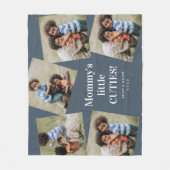 Mama's Cuties Fotocollage Moederdag Fleece Deken (Voorkant)