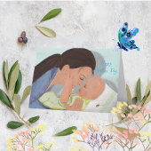 Mama's eerste Moederdag Kaart