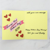 "Mama's eerste Moederdag"  Kaart (Binnen)