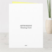 "Mama's eerste Moederdag"  Kaart (Achterkant)