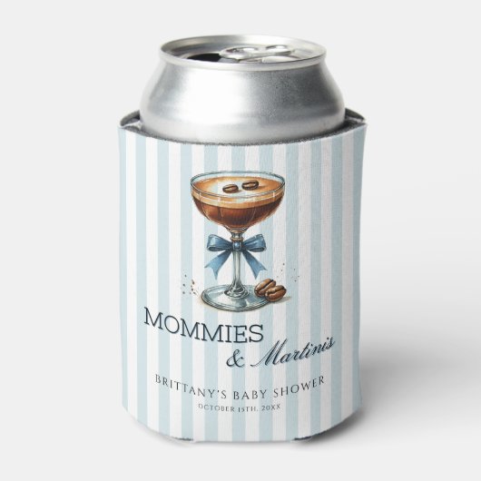 Mama's en Martinis Boy Baby shower Cooler (Blikje Voorkant)