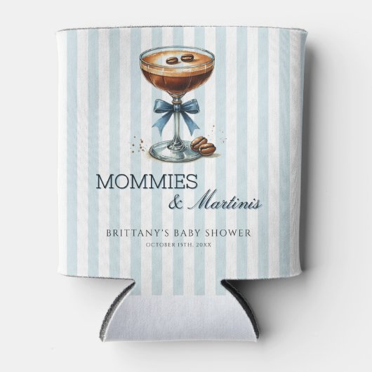 Mama's en Martinis Boy Baby shower Cooler (Voorkant)
