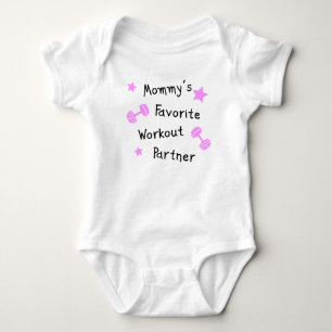 Mama's favoriete trainingspartner romper