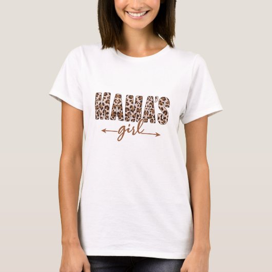 Mamas fille t-shirt Design (Devant)
