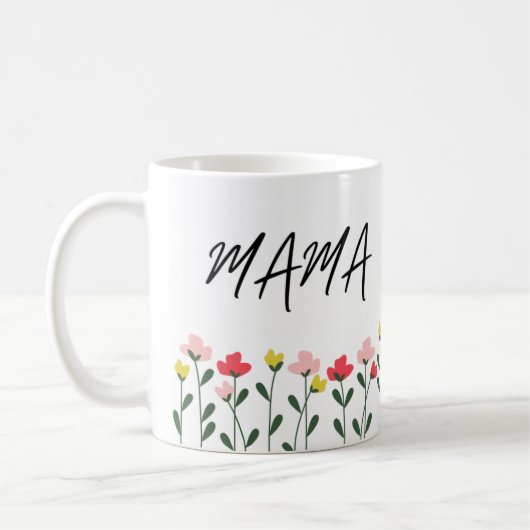 Mamas Flowers 2.0 Koffiemok (Links)