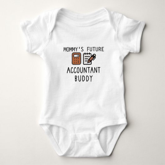 Mama's Future Accountant Buddy - Accountant Romper (Voorkant)
