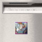 Mama's gepolijste stenen #1 magneet (Insitu (Vaatwasser))