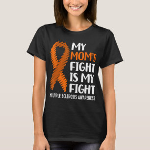 Mama's gevecht multiple sclerose MS bewustzijn T-shirt