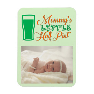 Mama's Half Pint St. Patrick's Day Fotomagneet Magneet