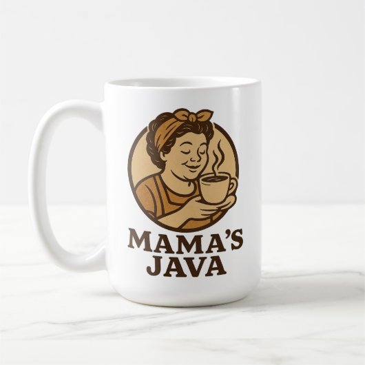 Mama's Java Coffee Mug (Gauche)