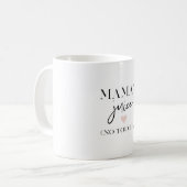 Mama's Juice Funny Quote | Beste mama Gift Koffiemok (Voorkant links)