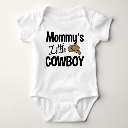 Mama's kleine cowboy romper (Voorkant)