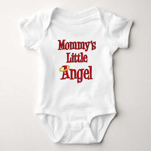 Mama's kleine engel romper (Voorkant)