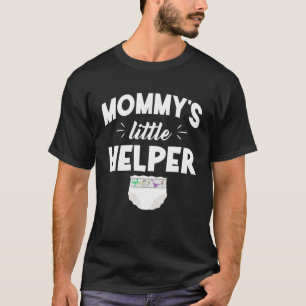 mama's kleine helper luier jongen meisje Baby t Sh T-shirt