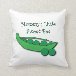Mama's kleine lieve erwt kussen